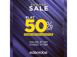 Edenrobe Summer Sale FLAT 50% off on Women and Kids' Summer Collection.image-1094
